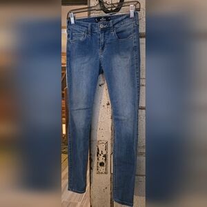 Hollister Stretch Skinny Jeans Sz. 0 short Or 25 Short GUC!